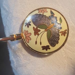 Travel Purse Hanger with Metal Butterfly Art BUNDLES FREE😁